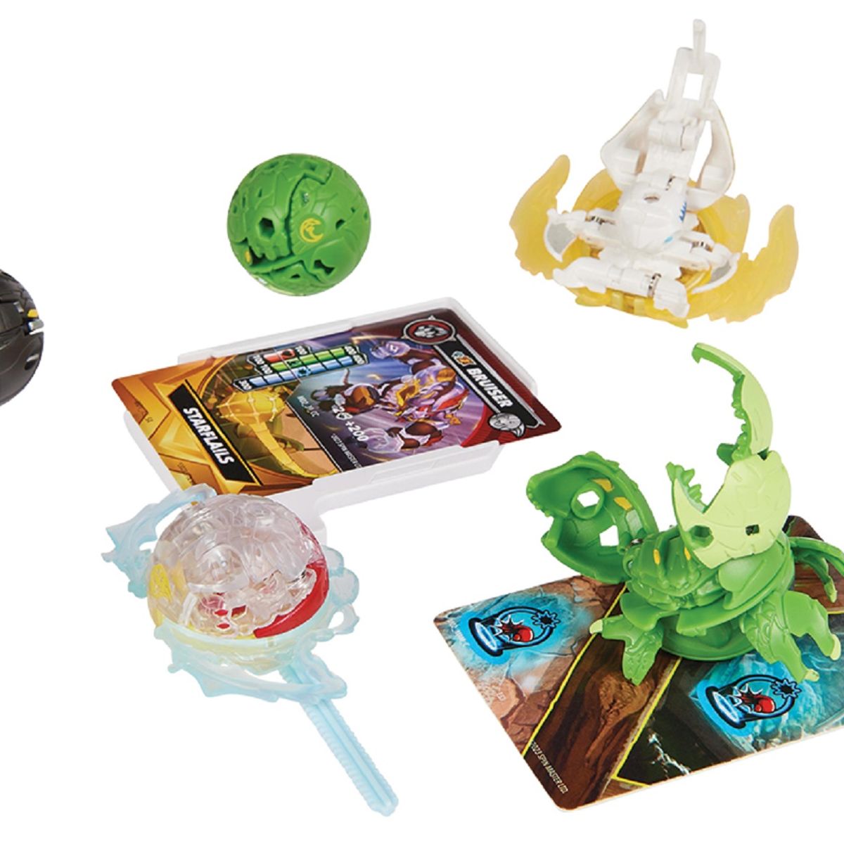 BAKUGAN - Bakugan set figuras coleccionables Bruiser 5 Pack juguete