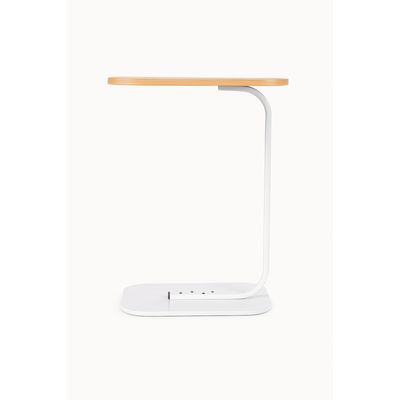 Imagen 2 del producto Mesa Lateral Auxiliar Minimalista Wood Blanca