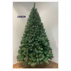 ANGELES DEL HOGAR - ARBOL DE NAVIDAD CON RAMAS DE DOS TONOS 150CM SDS58