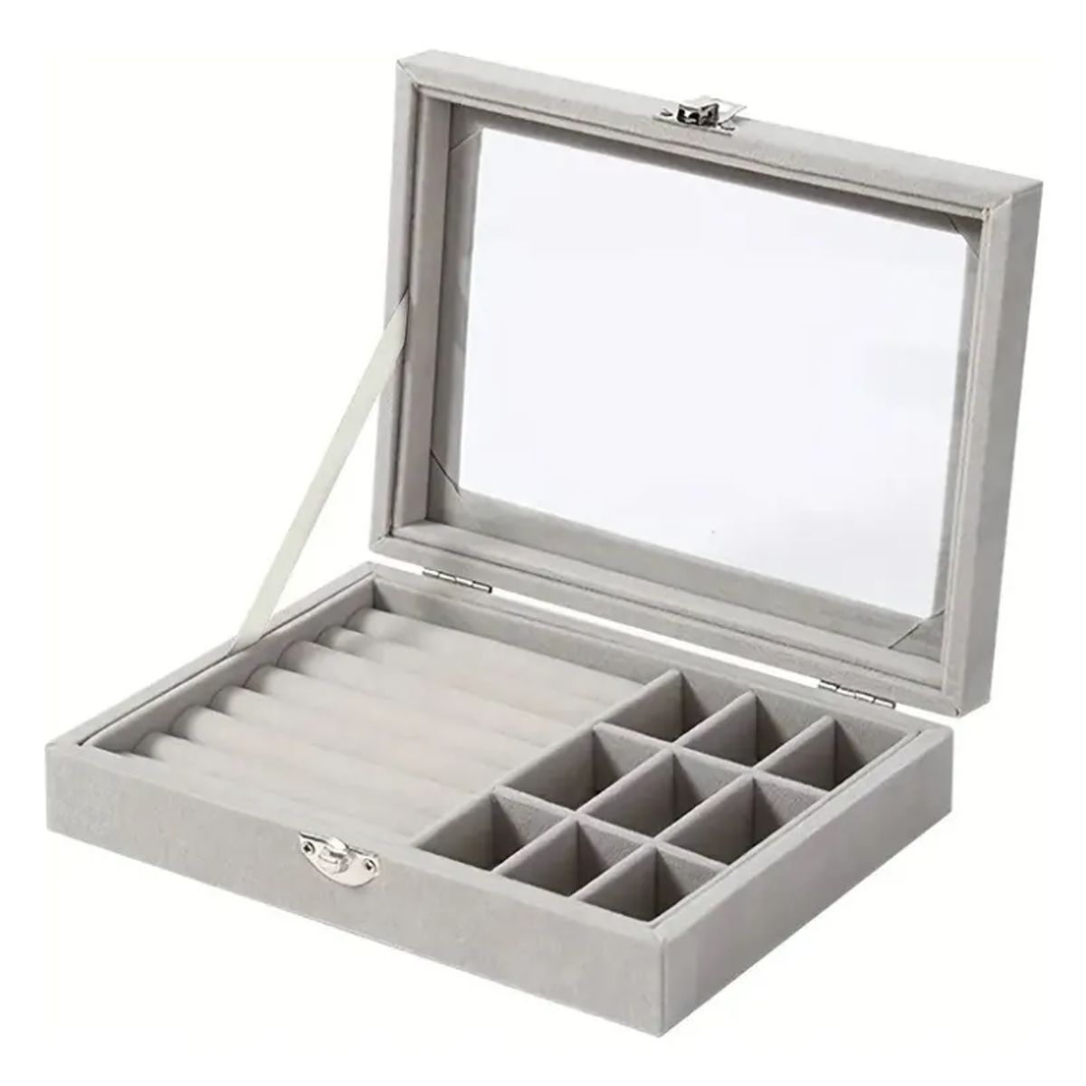 GENERICO - Joyero Caja Exhibición Organizador De Joyas