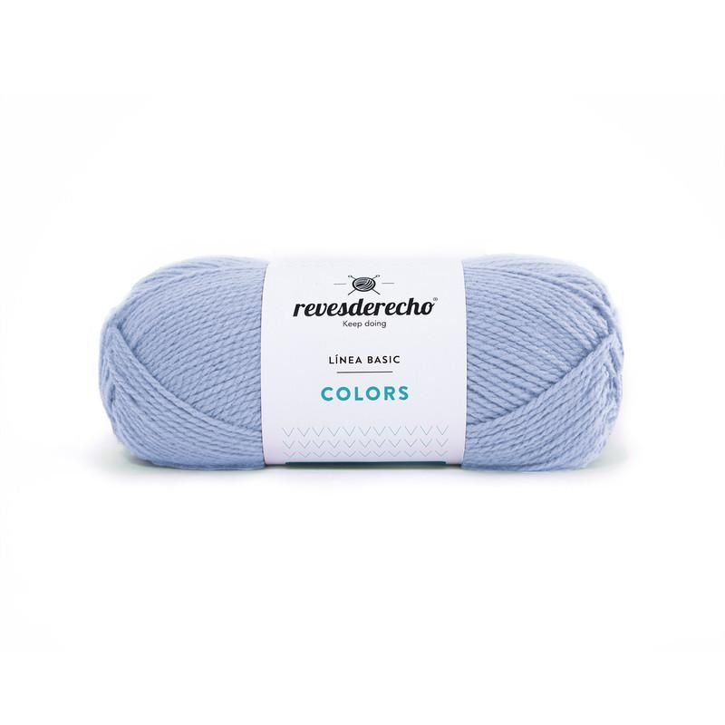 REVESDERECHO - Lana Colors  Revesderecho 100grs - Celeste	34