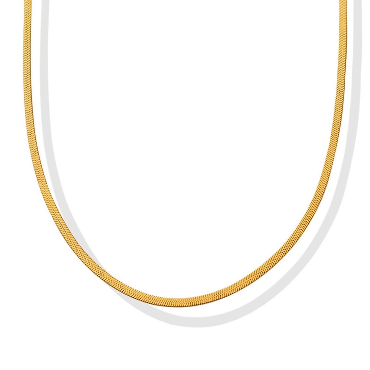 LUX JOYAS - Collar Baño Oro 18k Cinta L