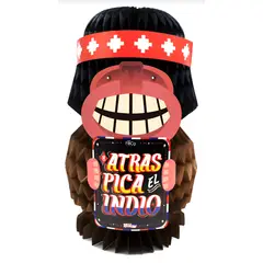 GENERICO - Decoración Fiestas Patrias Adorno Colgante Indio Pícaro 25x40cm