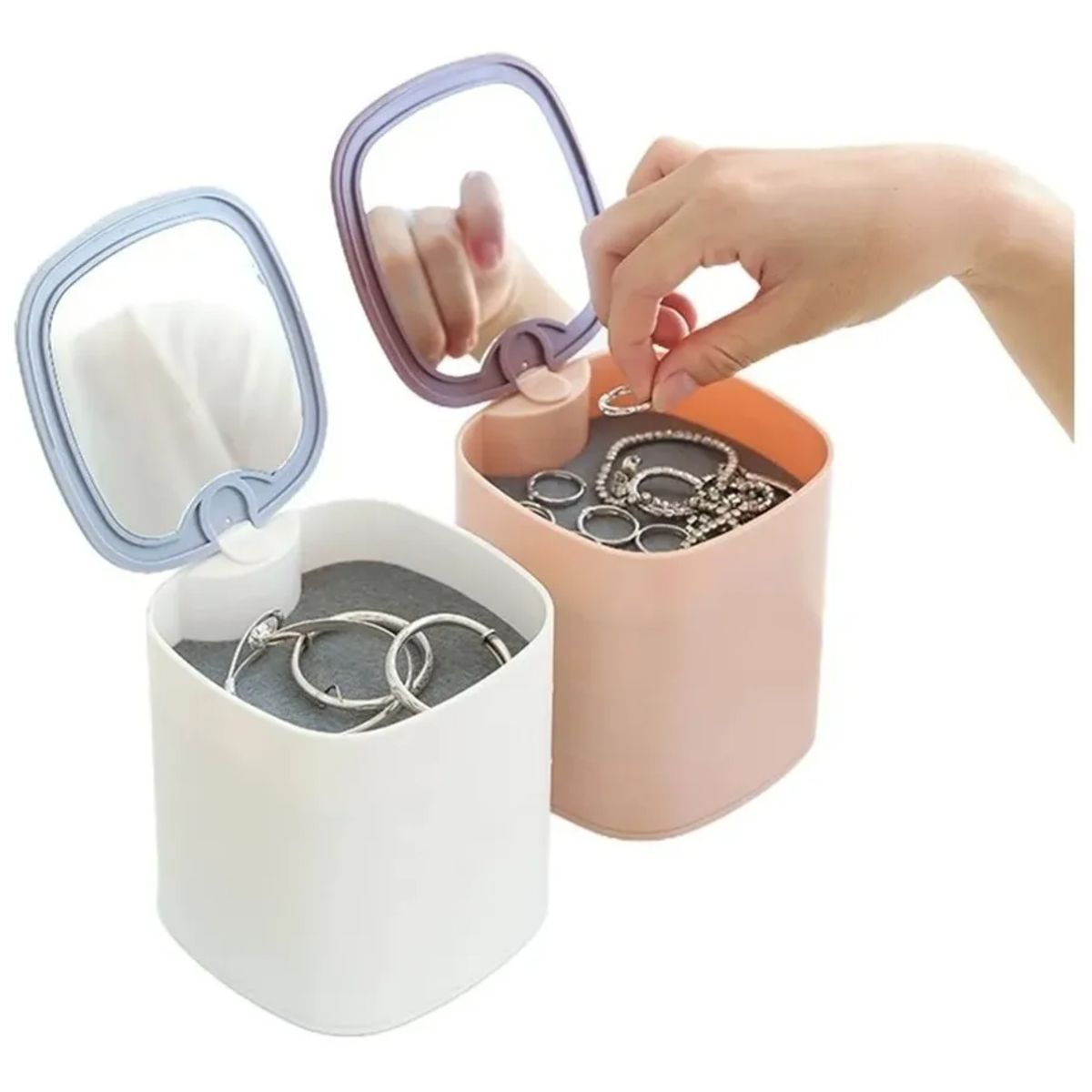 GENERICO - Caja Joyero Organizador Joyero Rotativo De 4 Cajones