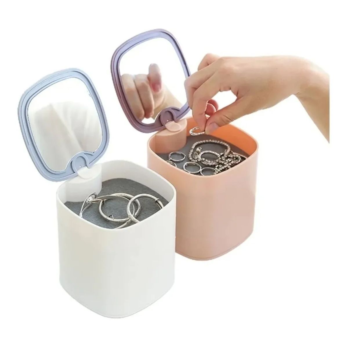 GENERICO - Caja Joyero Organizador Joyero Rotativo De 4 Cajones