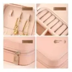 GENERICO - Joyero Portátil Mini Caja Organizadora De Anillos Collares