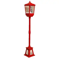 ARTIHOGAR - Faro de Navidad 160 cm Nieve y Música Letrero Variados