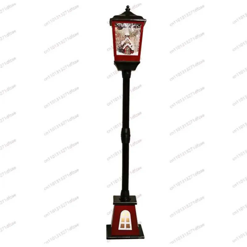 ARTIHOGAR - Faro de Navidad 160 cm Nieve y Música Letrero Variados