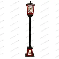 ARTIHOGAR - Faro de Navidad 160 cm Nieve y Música Letrero Variados
