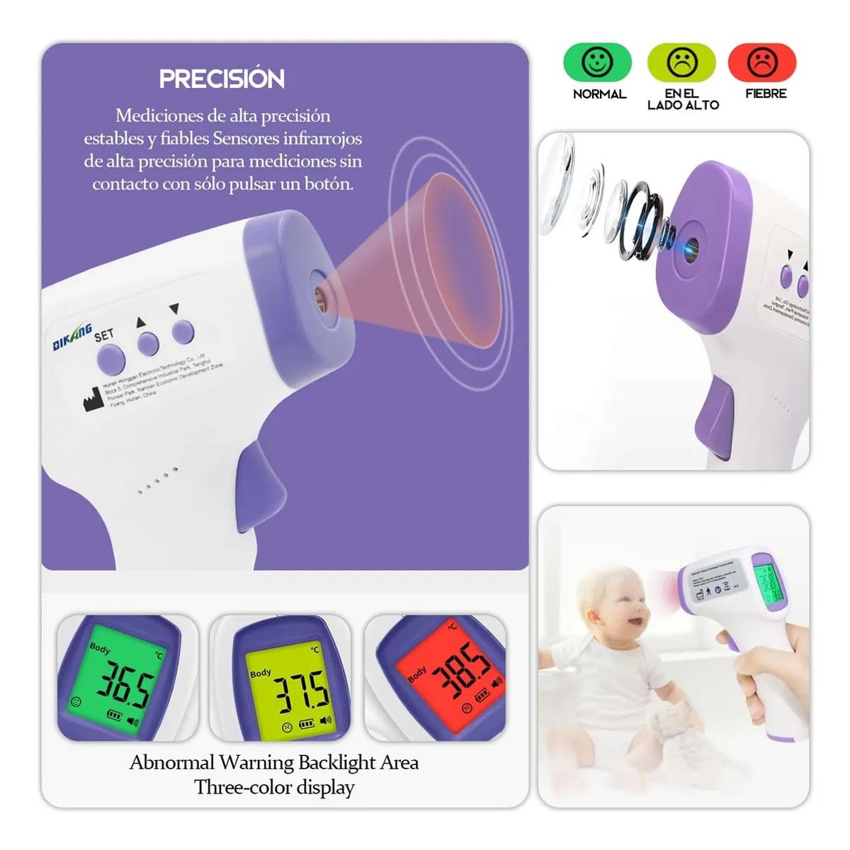 GENERICO - T e rmometro Infrarrojo Digital