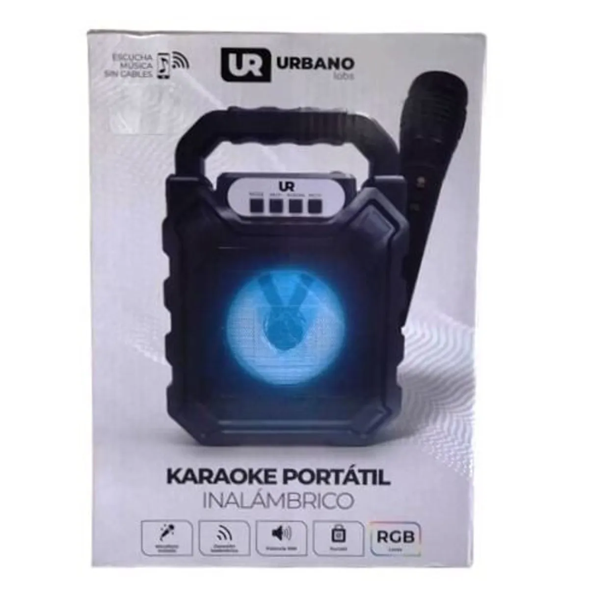 GENERICO - Parlante karaoke portatil Inalambrico Urbano