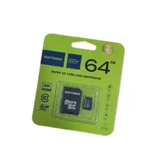 GENERICO - Tarjeta memoria Micro SD 64 GB MOTOMO