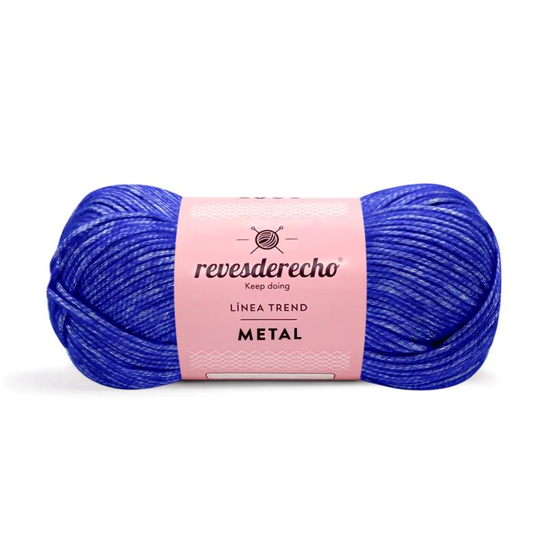 REVESDERECHO - Lana Metal 100grs - Electric Blue	27