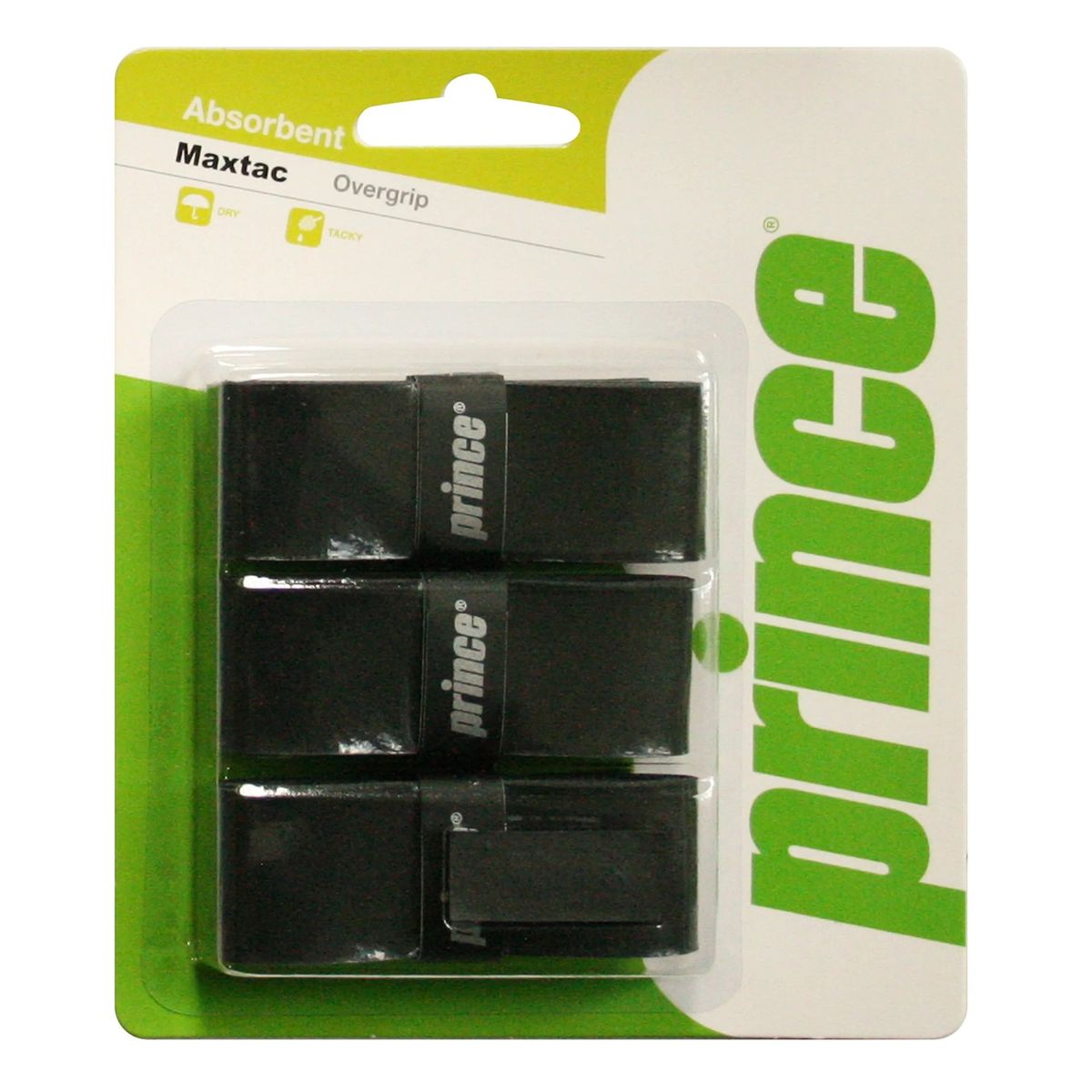 PRINCE - OVERGRIP PRINCE MAXTAC NEGRO X3