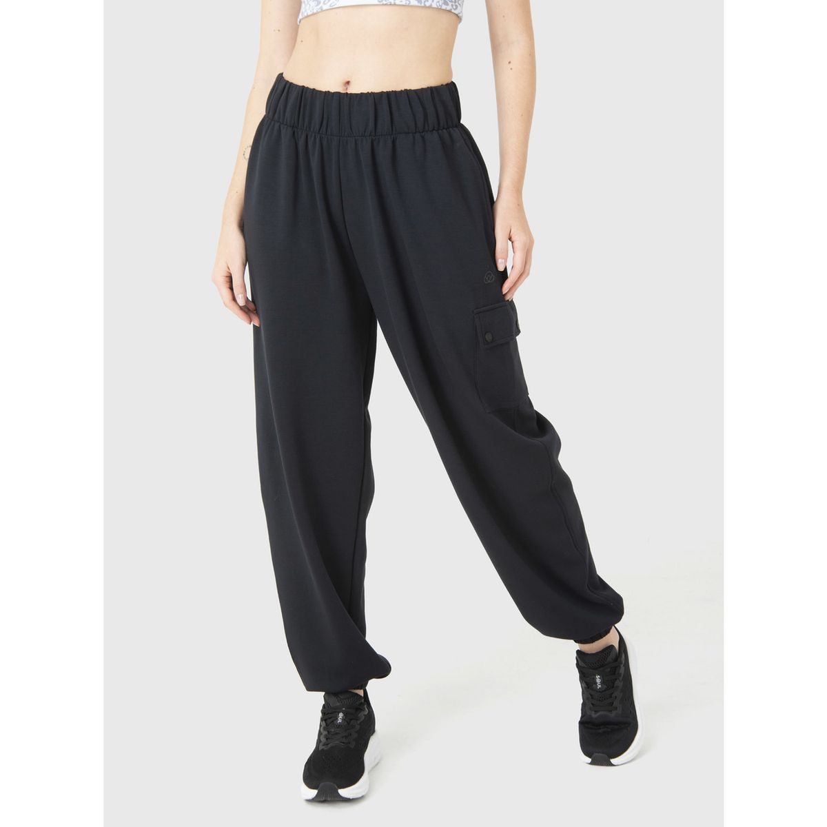 BSOUL - Pantalón Mujer Pant Luna Negro BSOUL