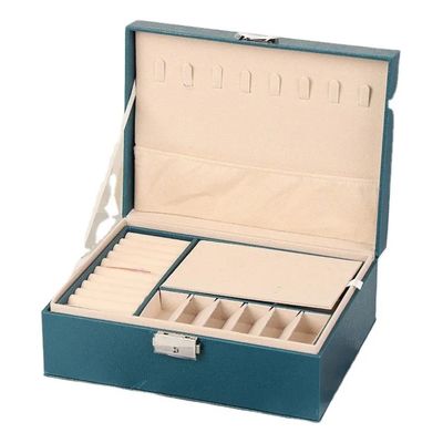 Imagen 2 del producto Joyero Caja De Almacenamiento De Joyas Con Cerradura