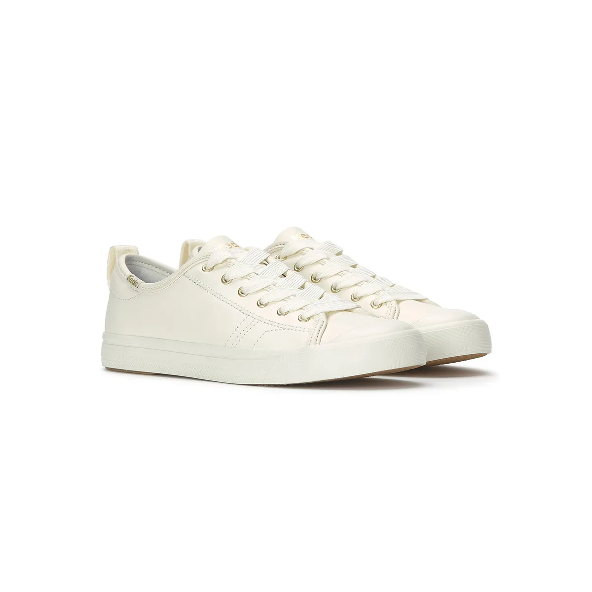 KEDS - Zapatilla Cuero Mujer New Ltt Leather Beige KEDS