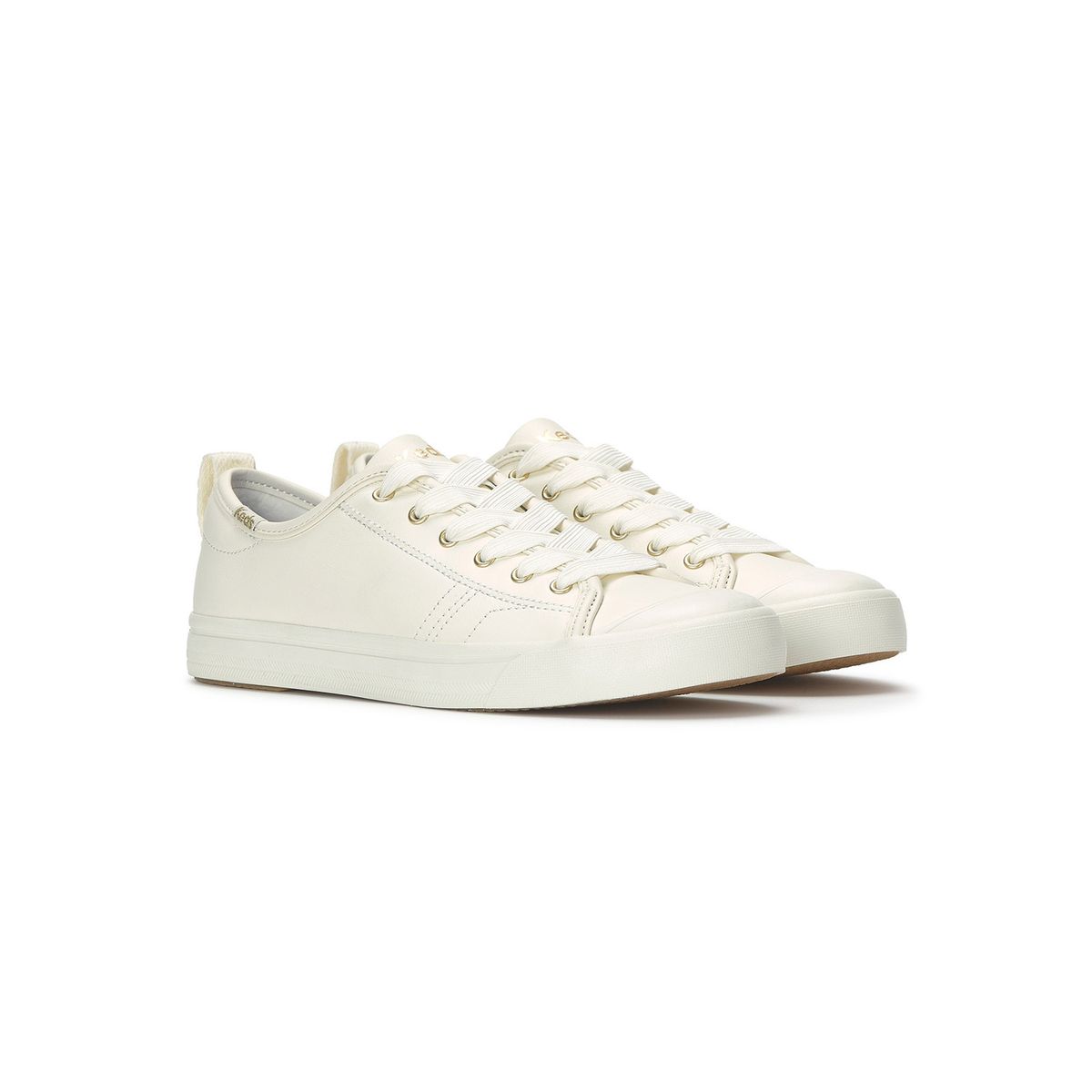 KEDS - Zapatilla Cuero Mujer New Ltt Leather Beige KEDS