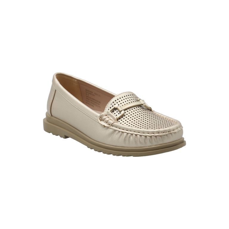 Zapato Mujer Hila Dorado