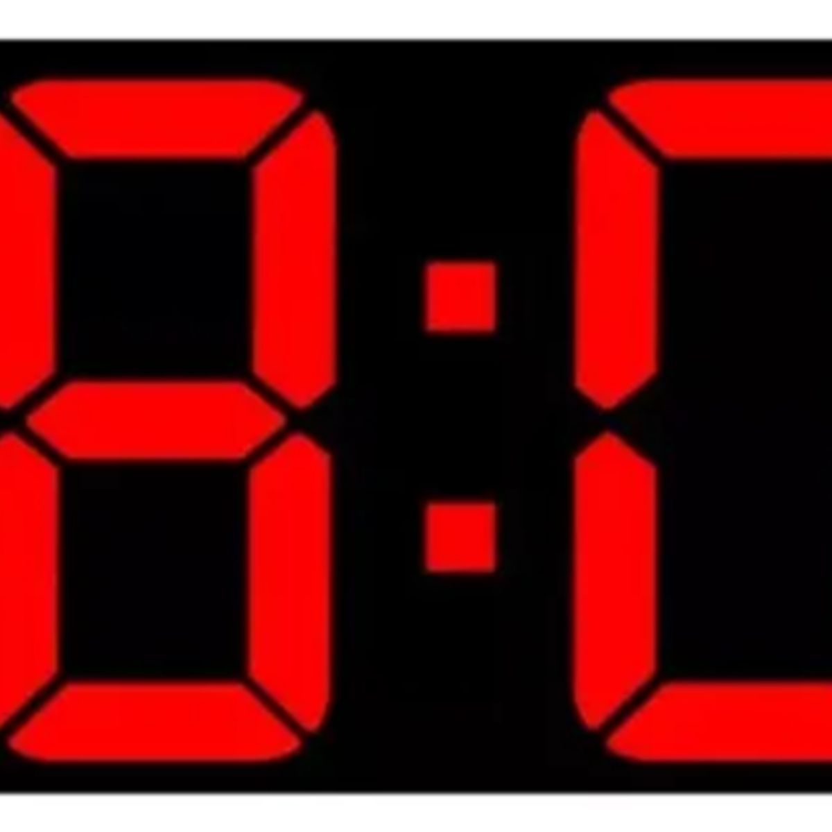 GENERICO - Reloj Despertador Digital Led De Escritorio Despertador