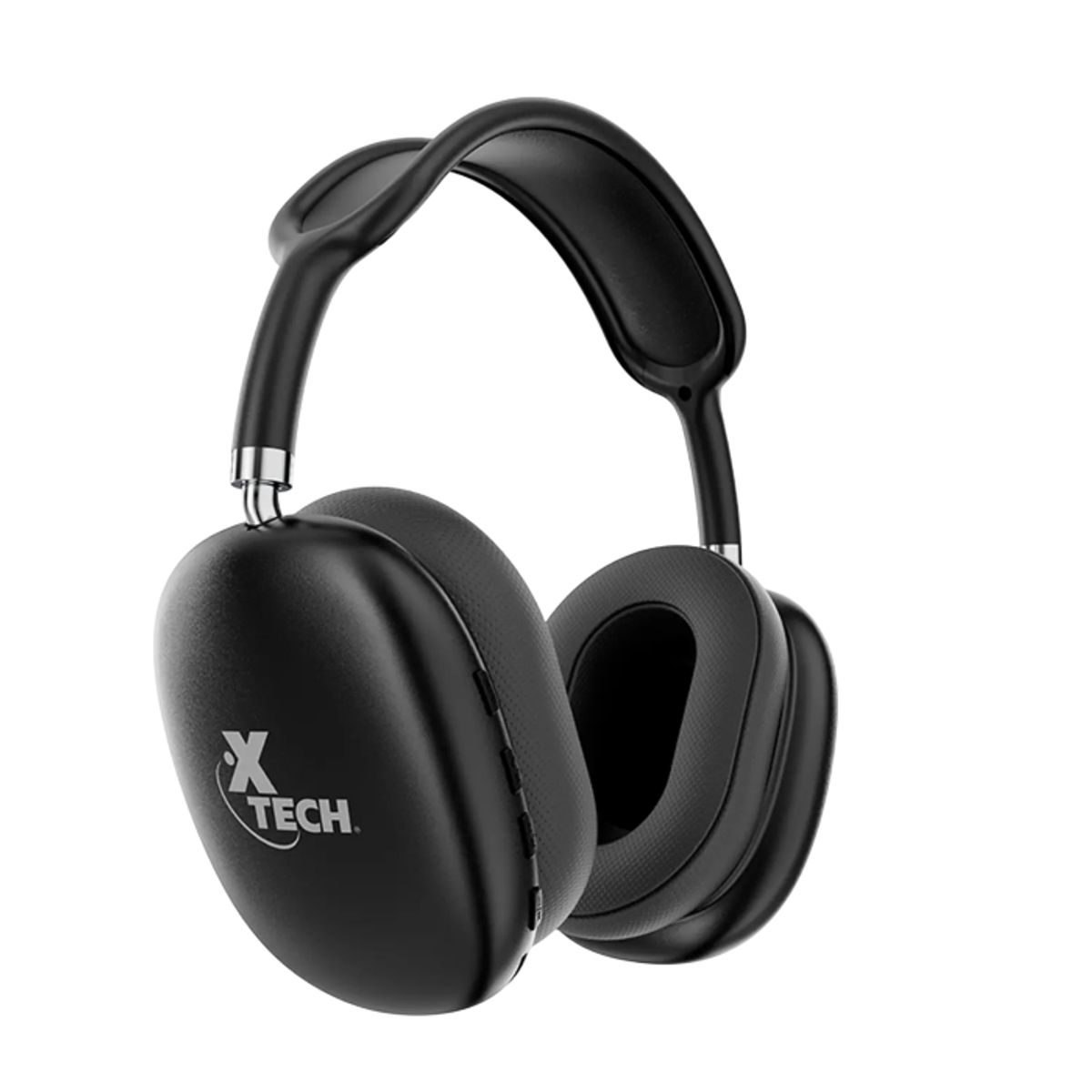 XTECH - Xtech XTH-614 Aurax Audífonos Inalámbricos Estéreo con Micrófono, Color Negro