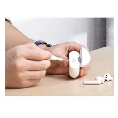 GENERICO - Lápiz limpiador de airpods color blanco