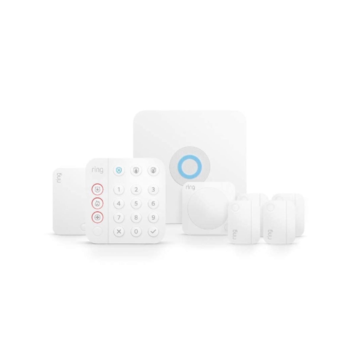 RING - Ring - Alarma de Seguridad Kit 8 Piezas