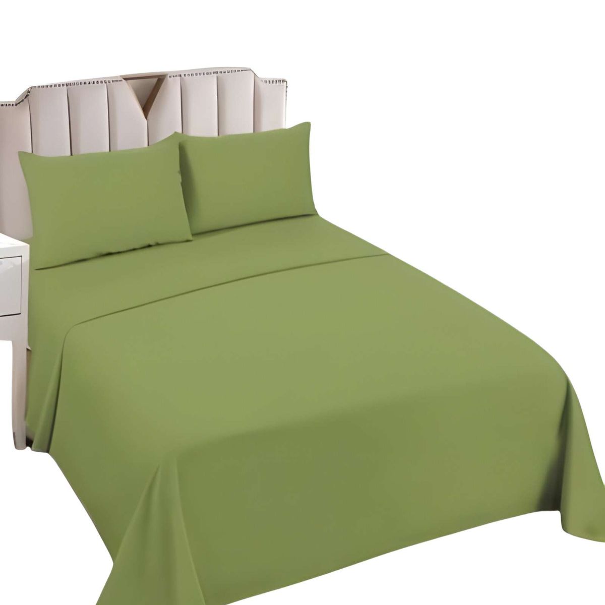 GENERICO - SET DE SABANAS KING VERDE