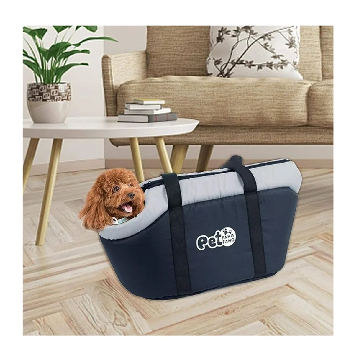 GENERICO - Bolso blando para transportar perro pequeño o gato 38x20cm