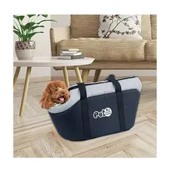 GENERICO - Bolso blando para transportar perro pequeño o gato 38x20cm