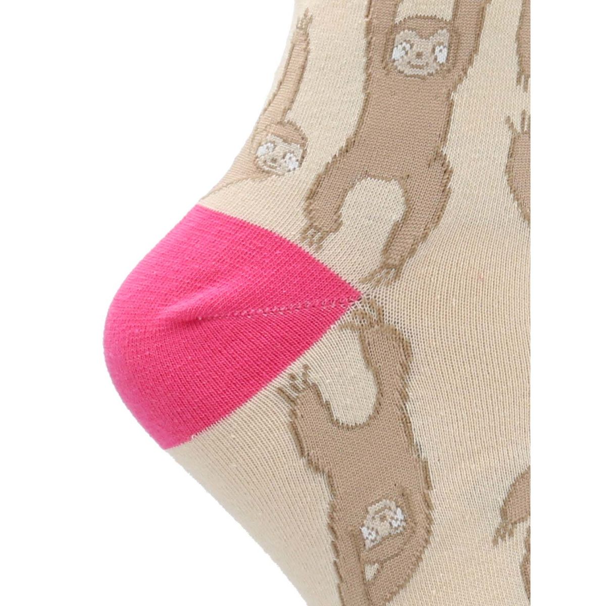 AZALEIA - Calcetines Perezoso Mujer Beige AZALEIA