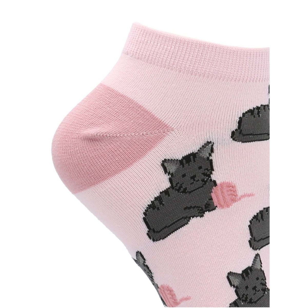 AZALEIA - Calcetines Ped Cats Mujer Rosado AZALEIA
