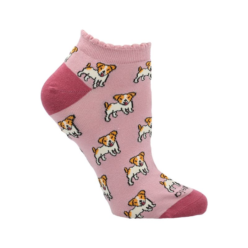 AZALEIA - Calcetines Ped St Dogs Mujer Rosado AZALEIA