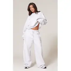 VELT - Conjunto Buzo Gris Claro Polo & Pantalón Recto