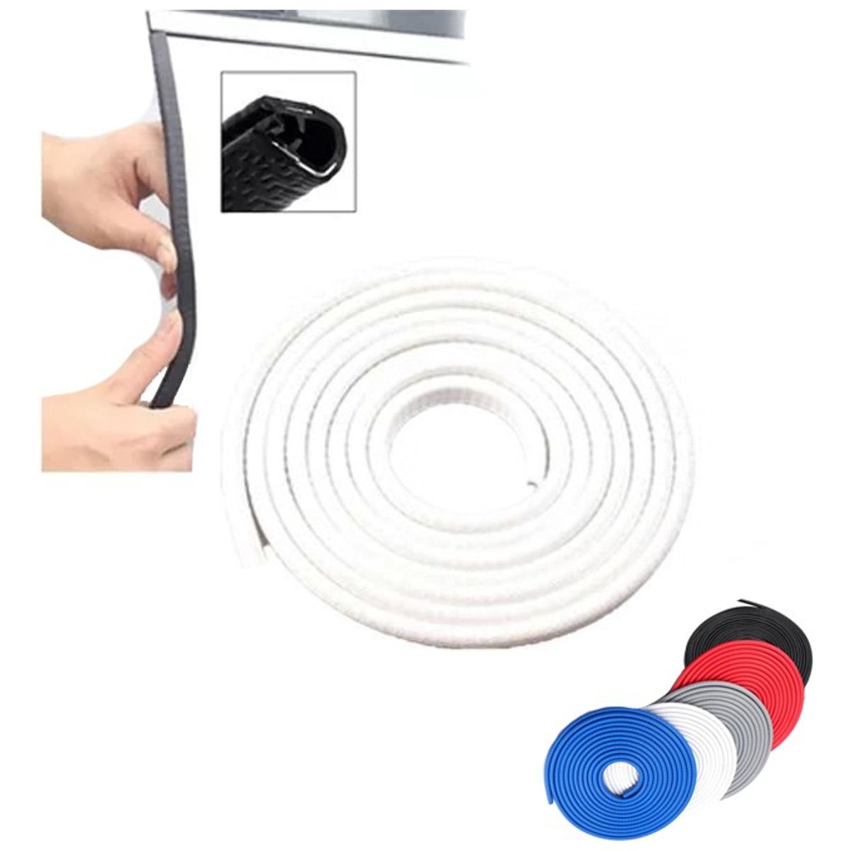 GENERICO - Moldura De Auto Protectora Puerta
