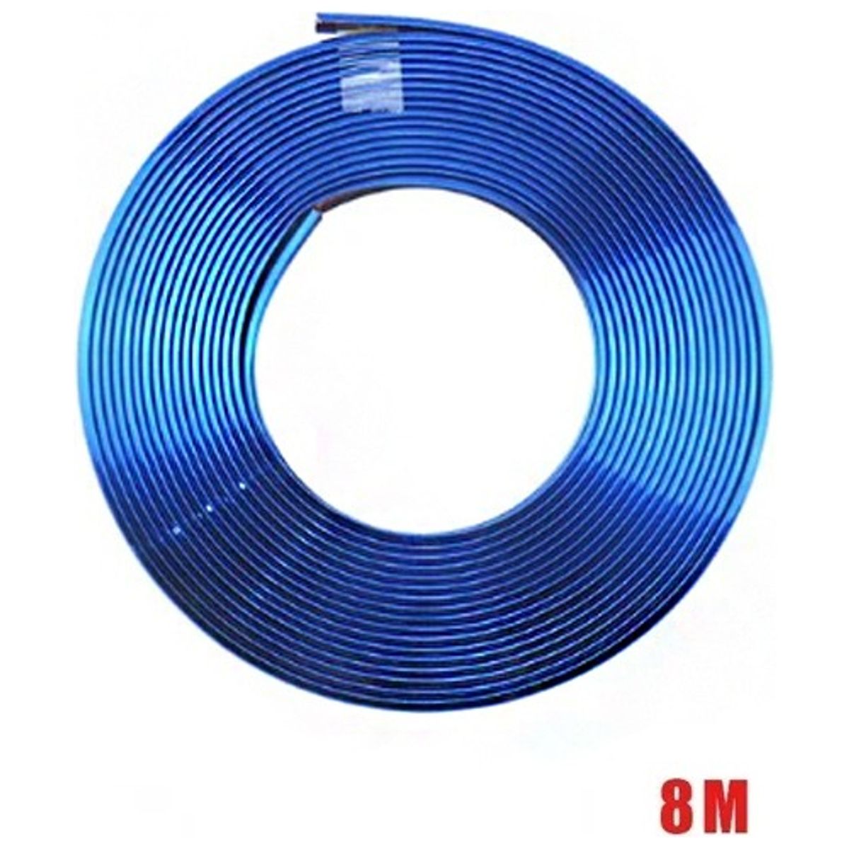 GENERICO - Moldura Embutida Llanta Mot Amarillo Rojo Azul Gris Lila