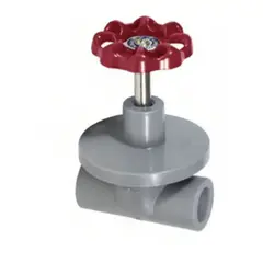 GENERICO - VALVULA ALUMINIO SO-SO PPR 32MM ROJO