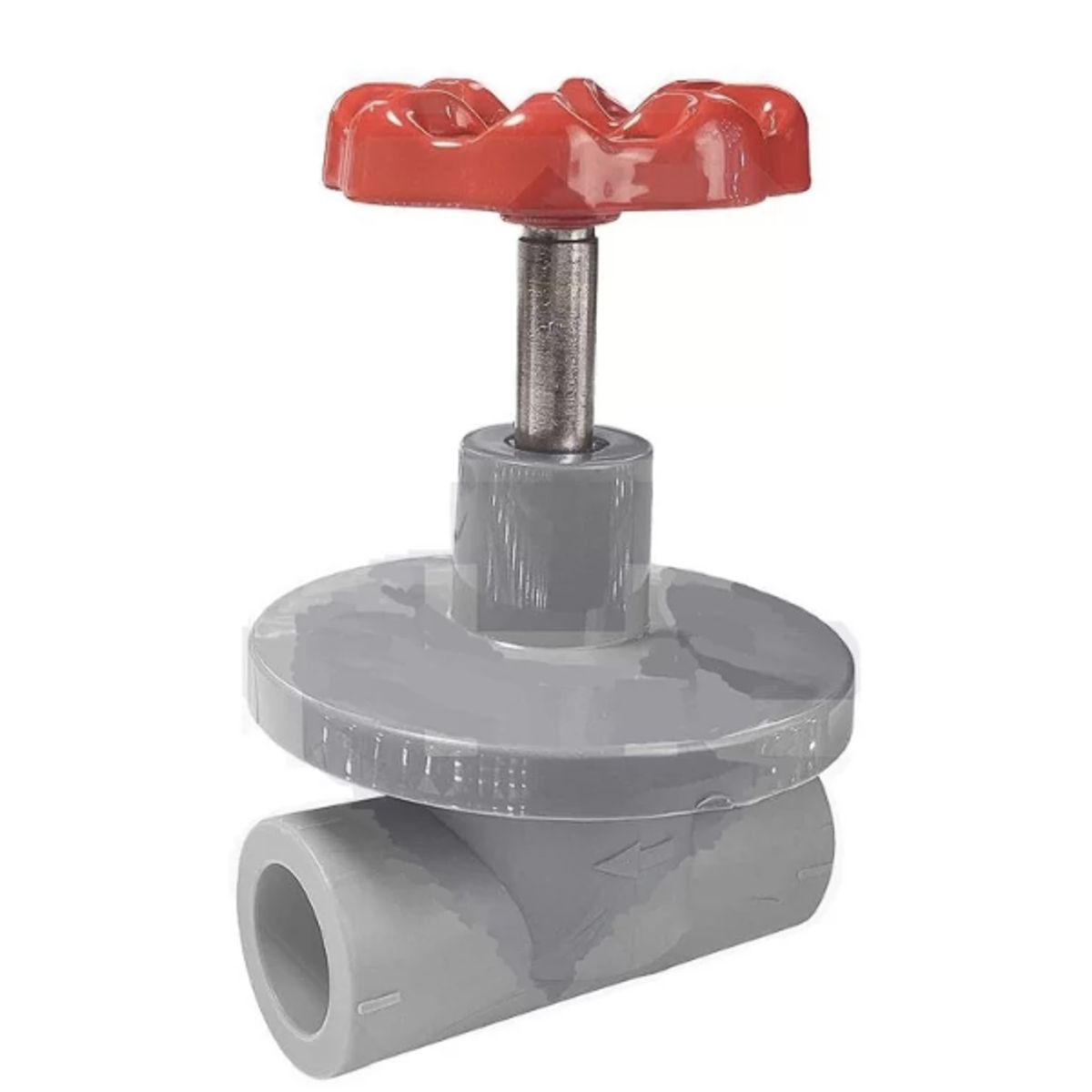 GENERICO - VALVULA ALUMINIO SO-SO PPR 32MM ROJO
