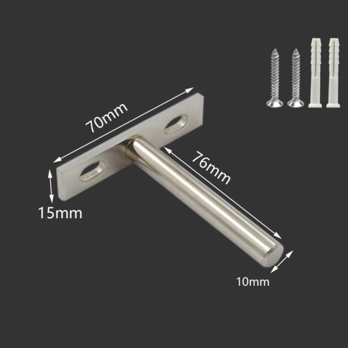 KINDA NICE - 10U Soporte Invisible Marco De Soporte En Forma De T