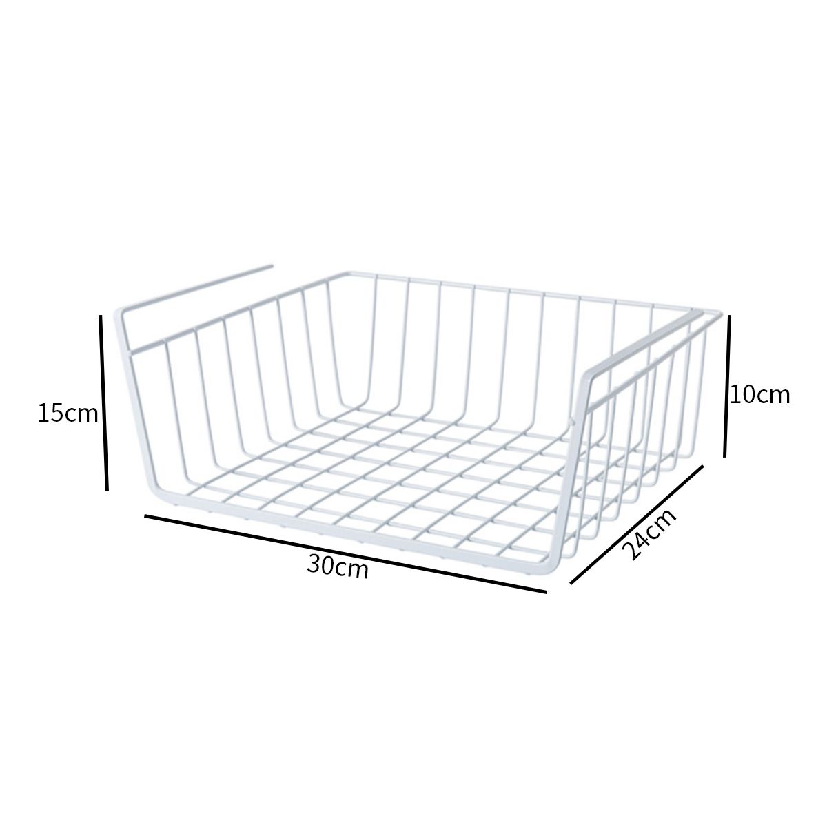 KINDA NICE - Repisas Colgante Estante Metal Org Alacena Despensa, 4 Unida