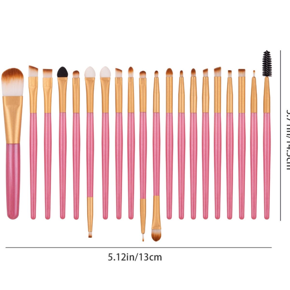 KINDA NICE - Set De 33 Pinceles De Maquillaje Profesionales