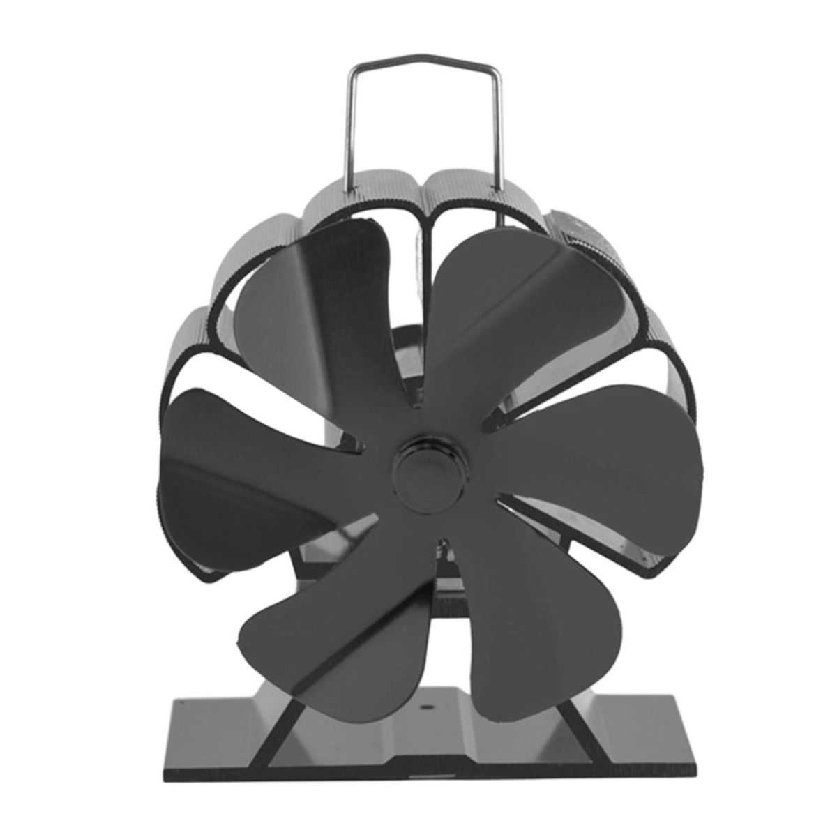 KINDA NICE - Ventilador Estufa A Leña 6 Aspas Chimenea Sin Electricidad