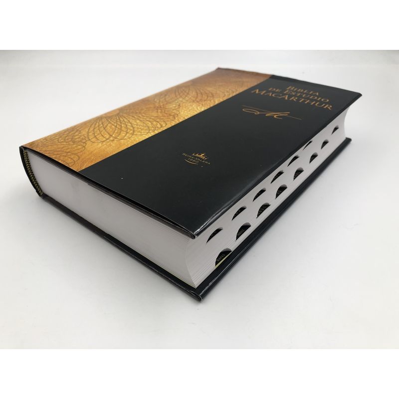 HARPERCOLLINS - Biblia de Estudio MacArthur Reina Valera 1960 Tapa Dura con indice
