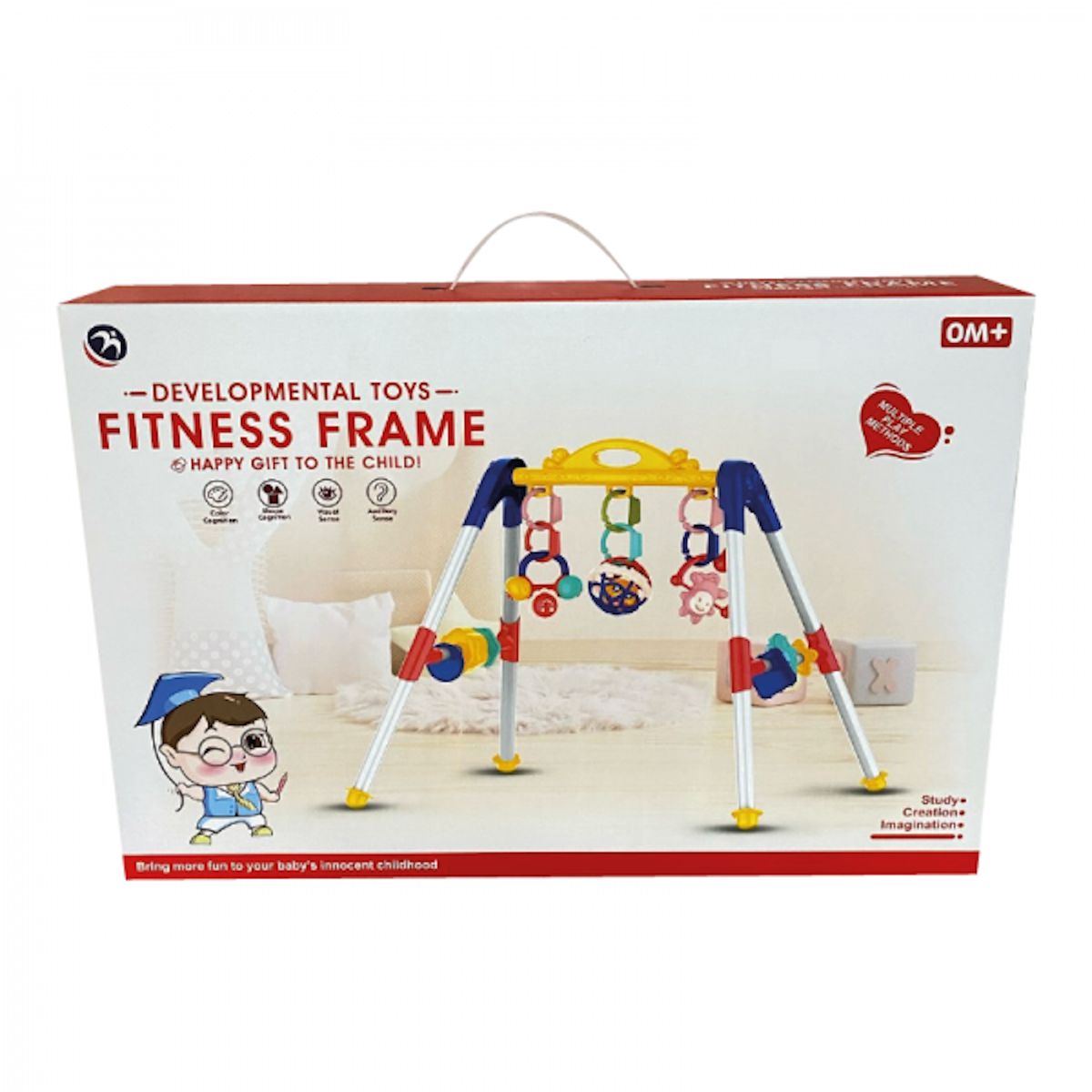 GENERICO - Gimnasio Para Bebés Infantil Juegos Diversión Multicolor