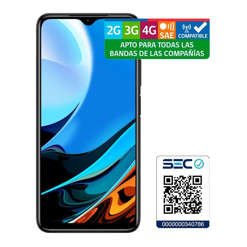 XIAOMI - Xiaomi Redmi 9T 128GB - Negro - Reacondicionado
