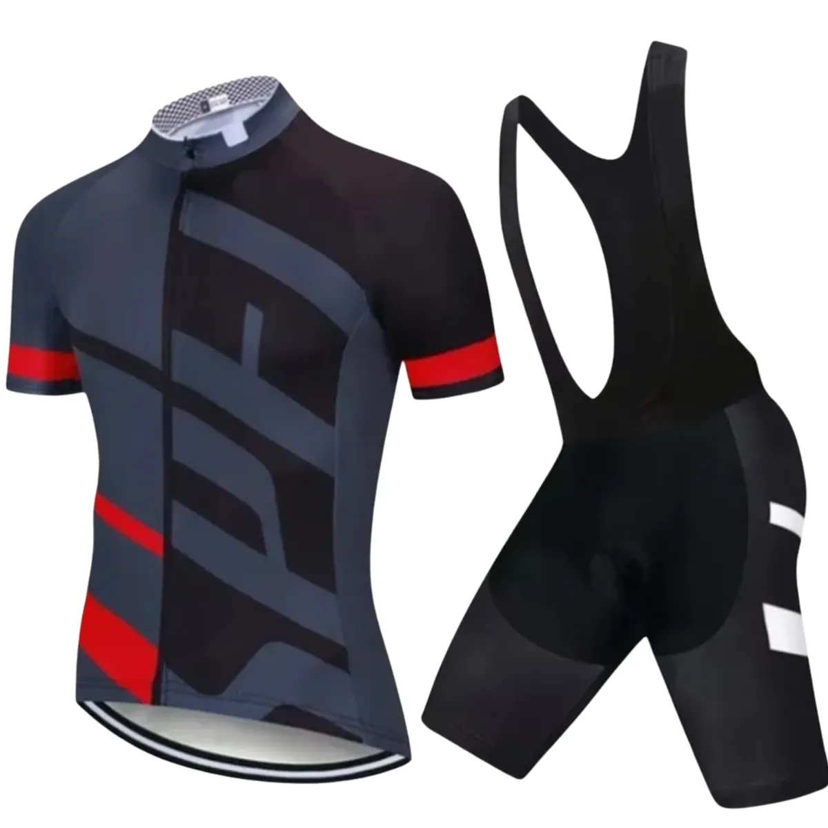 OEM - Conjunto ciclismo jersey + culotte con badana de gel