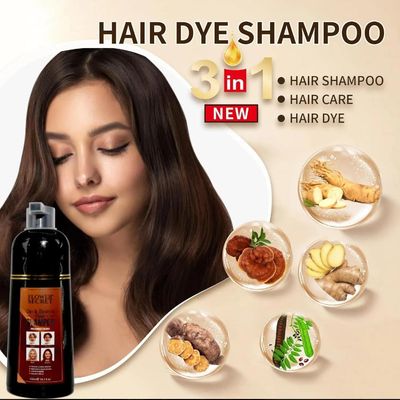 Imagen 2 del producto Shampoo Tinte Cubre Canas Color marrón oscuro 400ml