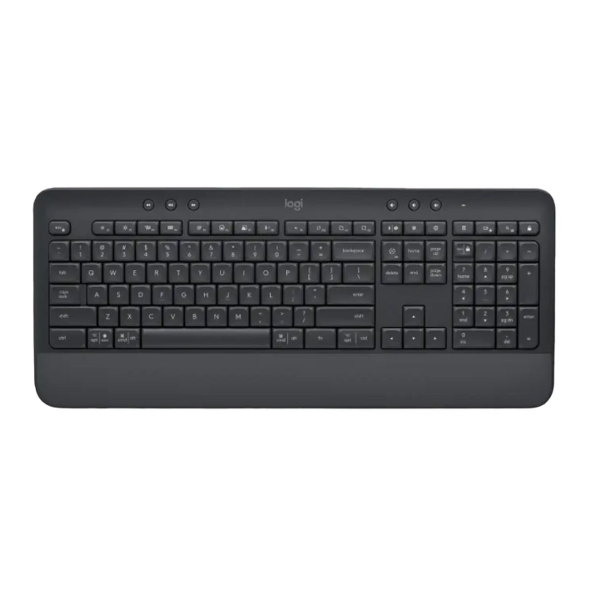 LOGITECH -  Logitech K650 Teclado Inalámbrico en Español, Color Grafito