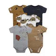 TEDMIMAK - Bodys manga corta set 5 unidades