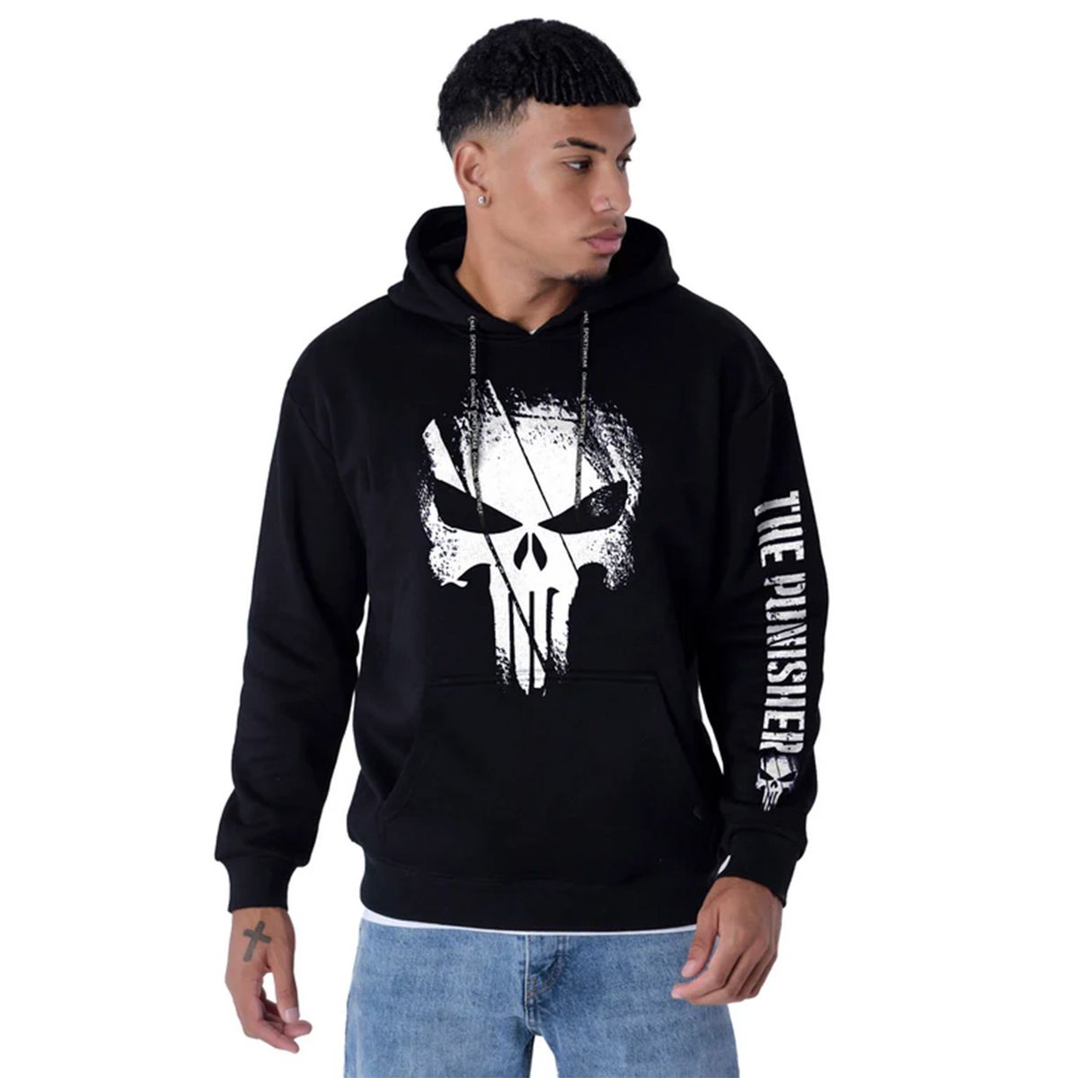 ADEMAN - Poleron Canguro The punisher
